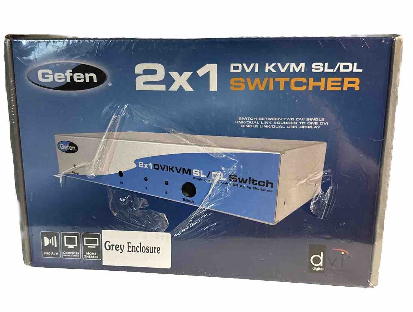 Gefen New 2x1 KVM SL/DL Switcher EXT-DVIKVM-241-DL-CO
