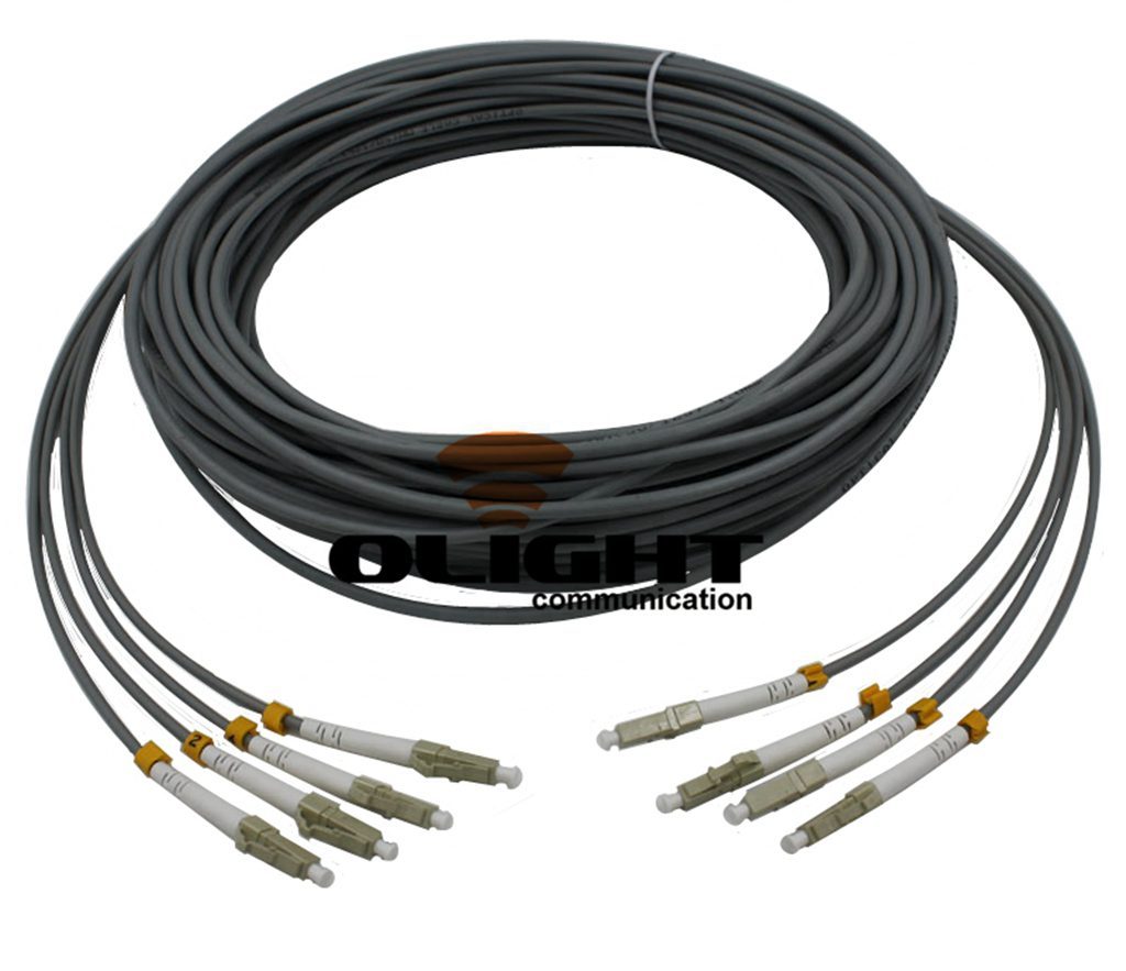 175M INDOOR ARMORED LC-LC 4 STRANDS MM 1GB 62.5/125, Fiber Patch Cord