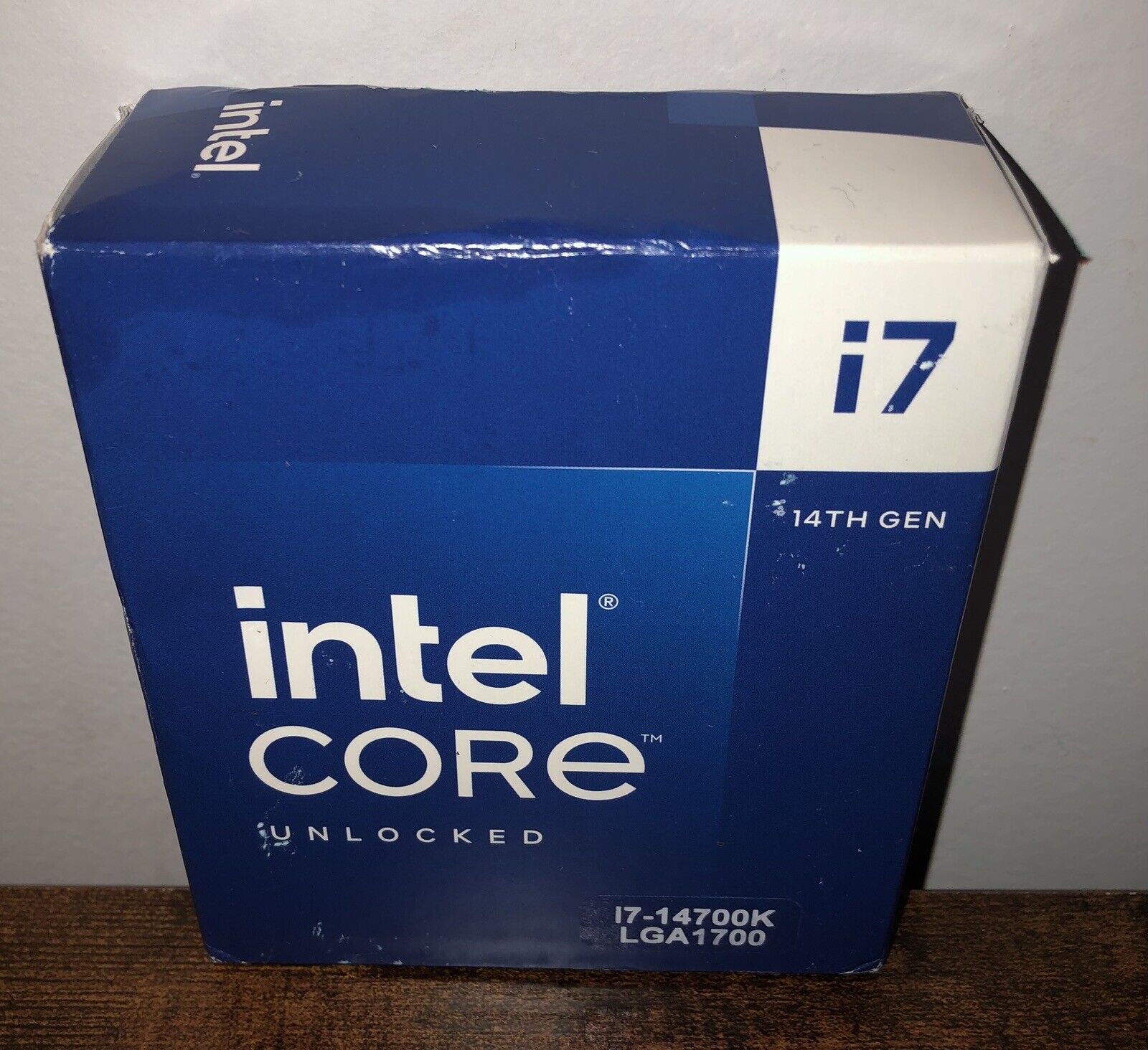 Sealed Intel Core i7-14700K Desktop Processor  Up to 5.6 GHz max Max Clock Speed
