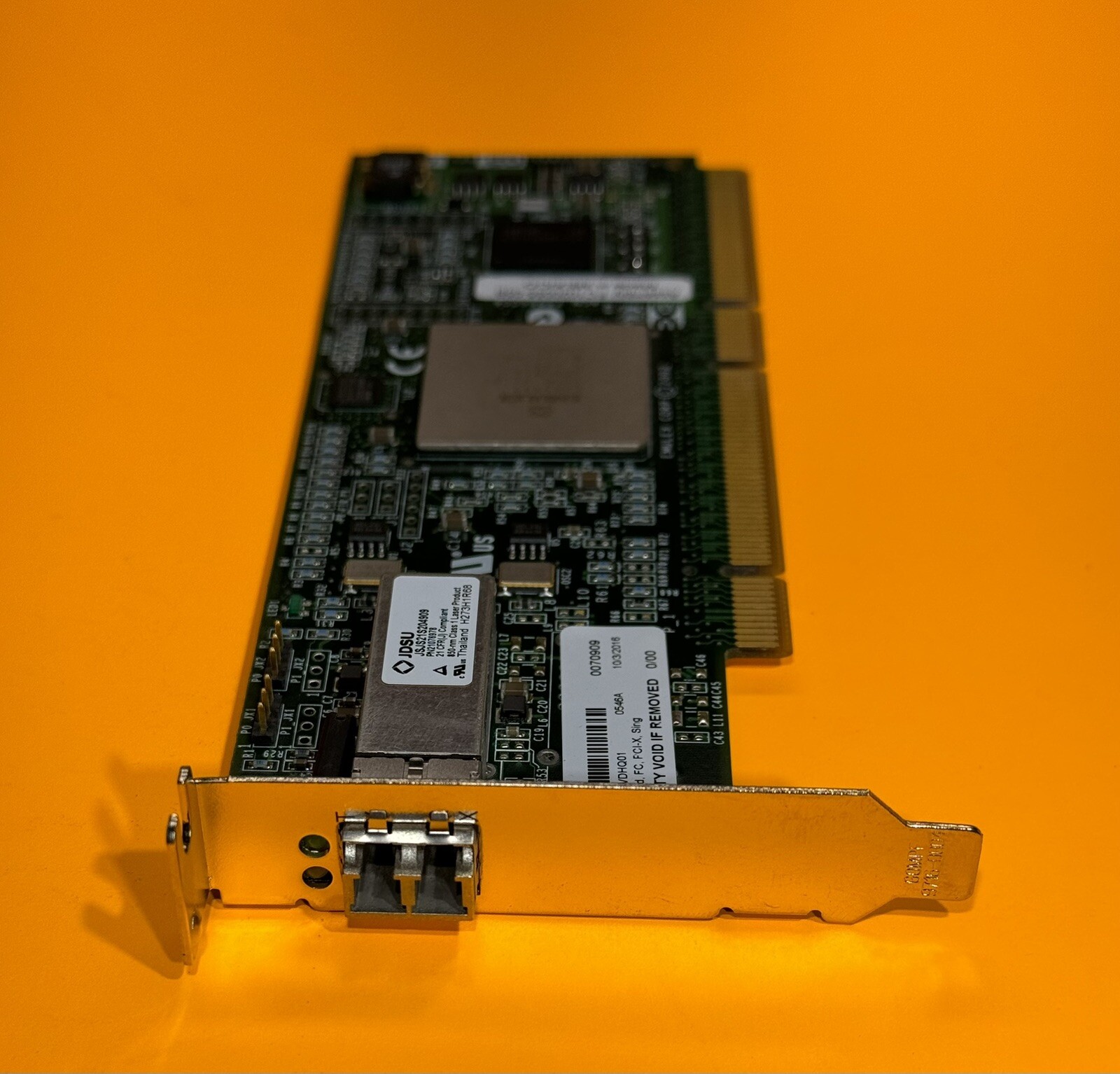 Sun 375-3304 2GB PCI-X Single Port FC Host Bus Adapter SG-XPCI1FC-EM2, LP Bkt