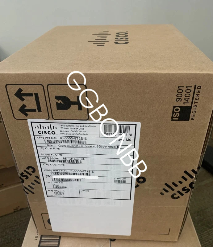 NEW IE-3300-8T2S-E Genuine Cisco Industrial Switch IE33008T2SE FedEx or DHL