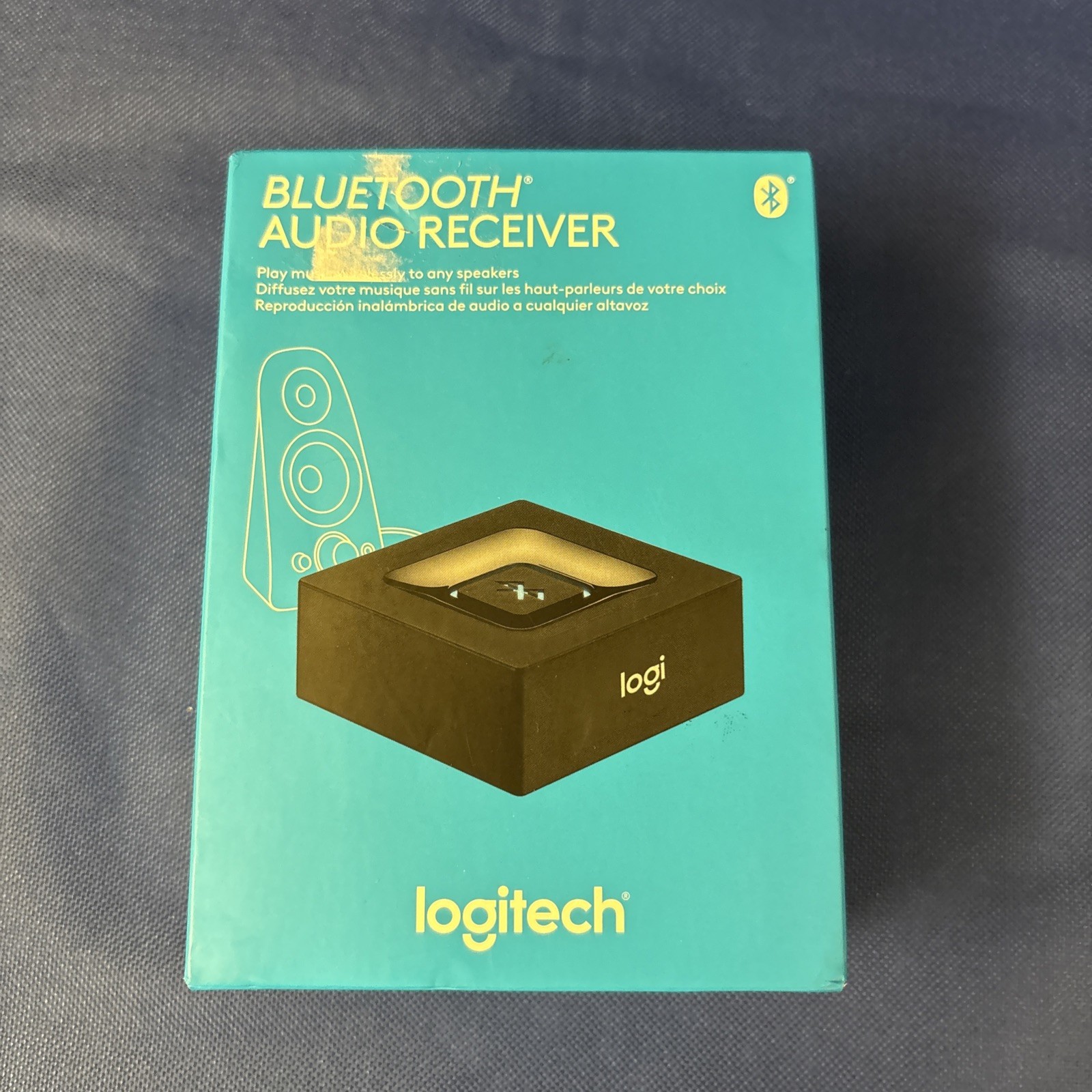 Logitech 980-000910 Bluetooth Audio Adapter for Speakers ~ BRAND NEW SHIPS FREE