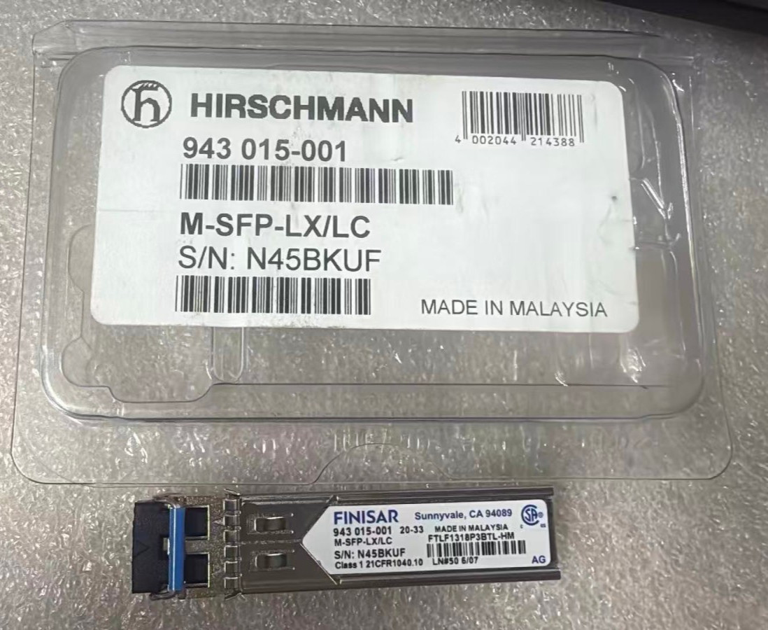 Hirschmann 1.25G M-SFP-LX/LC Finisar FTLF1318P3BTL-HM