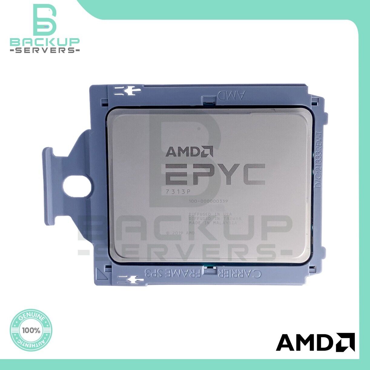 100-000000339 AMD EPYC Milan 7313P 16Core 3.0GHz 155W 128M Processor *Dell Only*