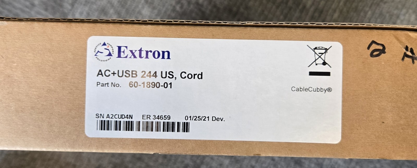 Extron 60-1890-01 AC+USB 200 Series Power Module New In Box