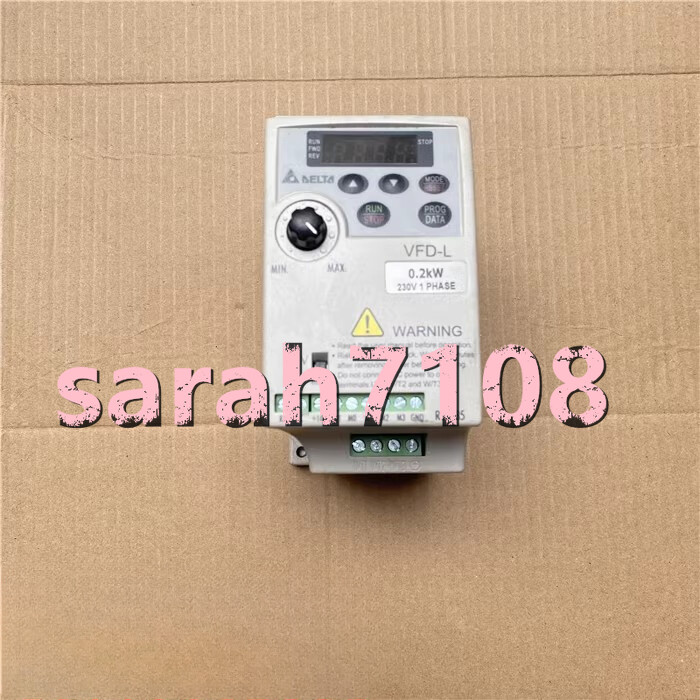 1PC USED Delta VFD-L series inverter VFD002L21A 0.2KW 220V By FedEx or DHL