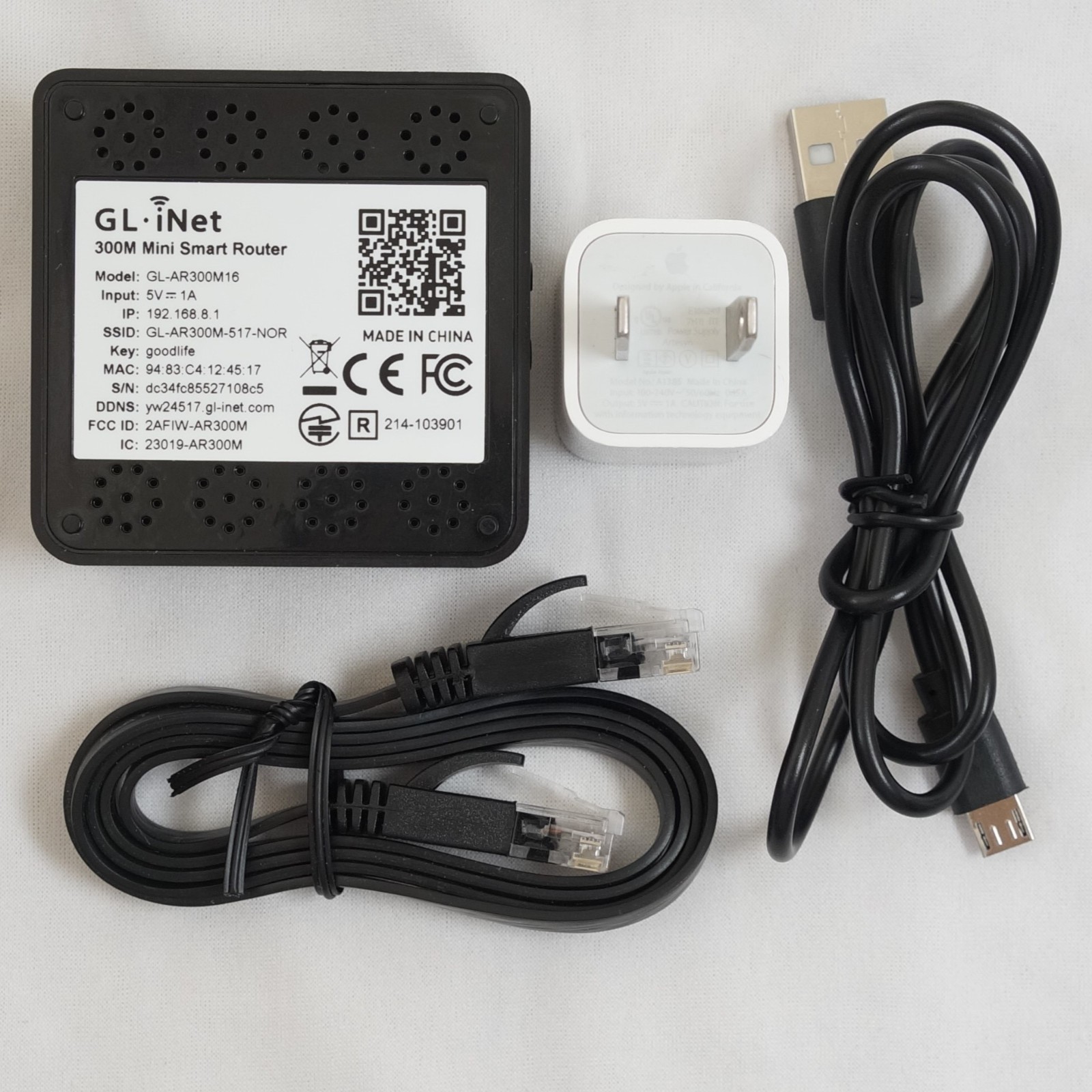 GL.iNet Shadow GL-AR300M16 WiFi Router - Tested Working