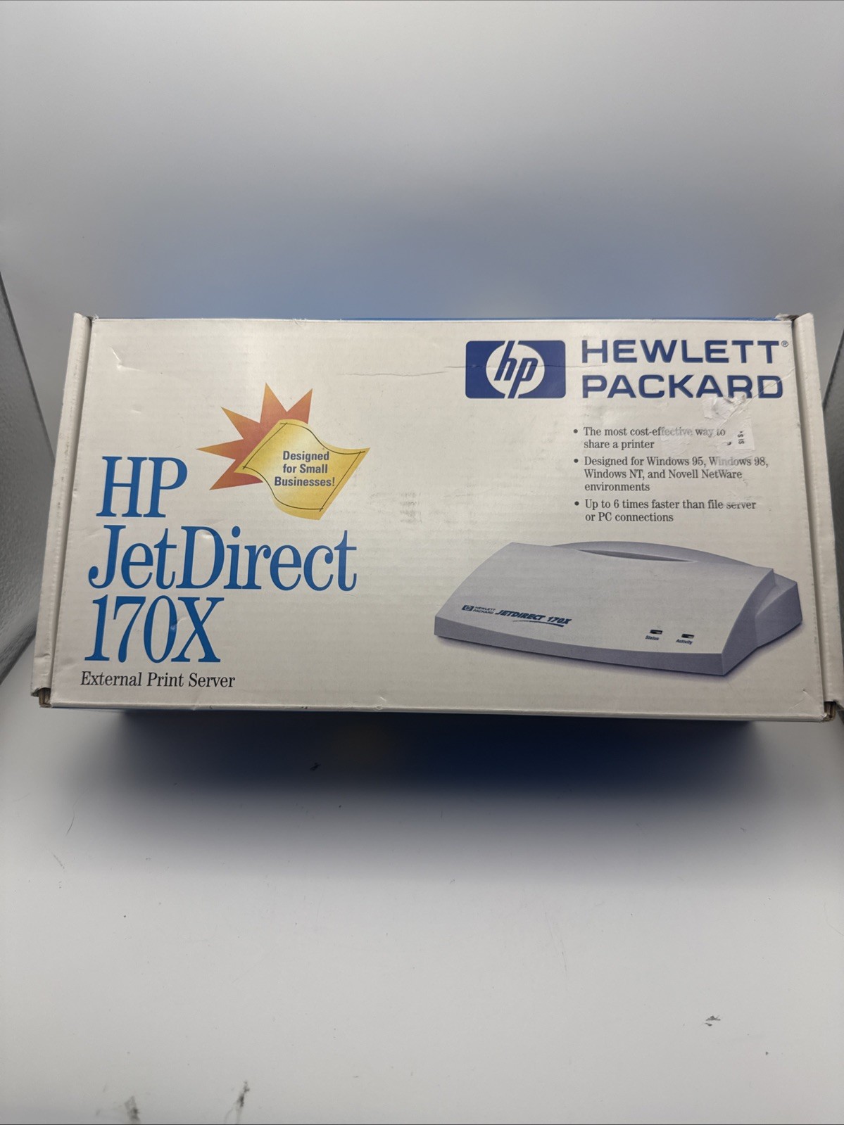 HP JetDirect 170X External Print Server Parallel Port - Used