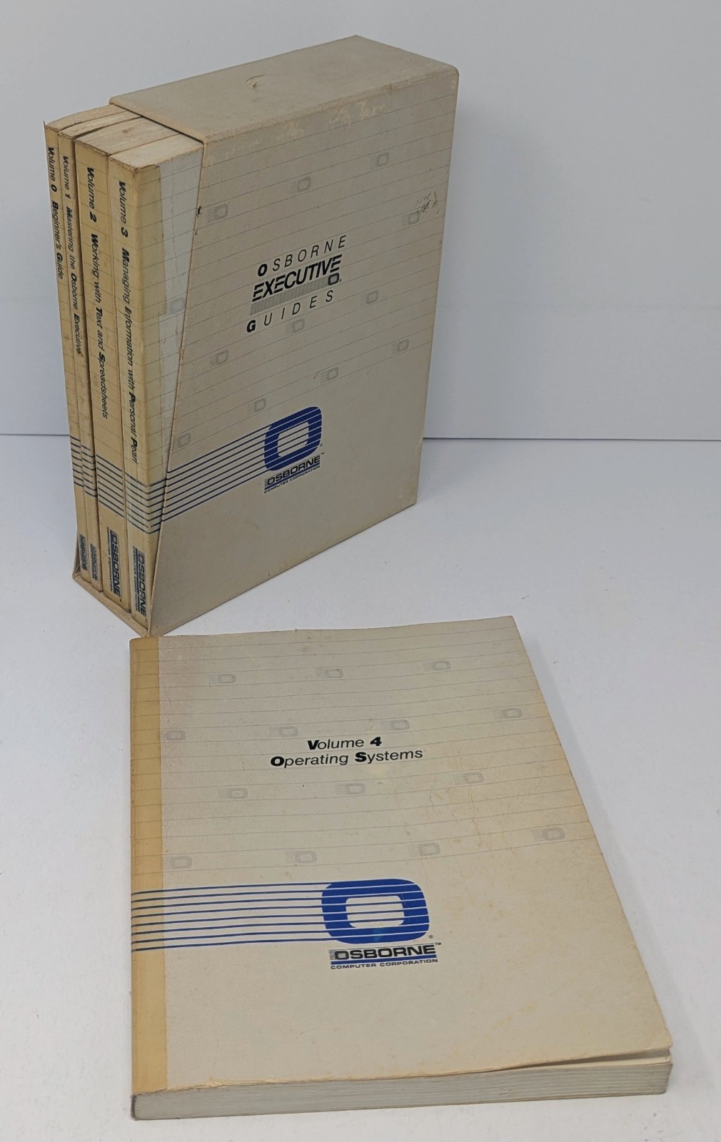 Osborne Computer Corporation Executive Guides Bundle - Volume 0, 1, 2, 3, & 4