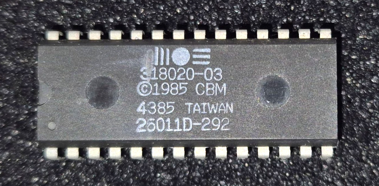 MOS 318020-03 KERNAL ROM Chip – Commodore 128 – Fully Working – Vintage IC