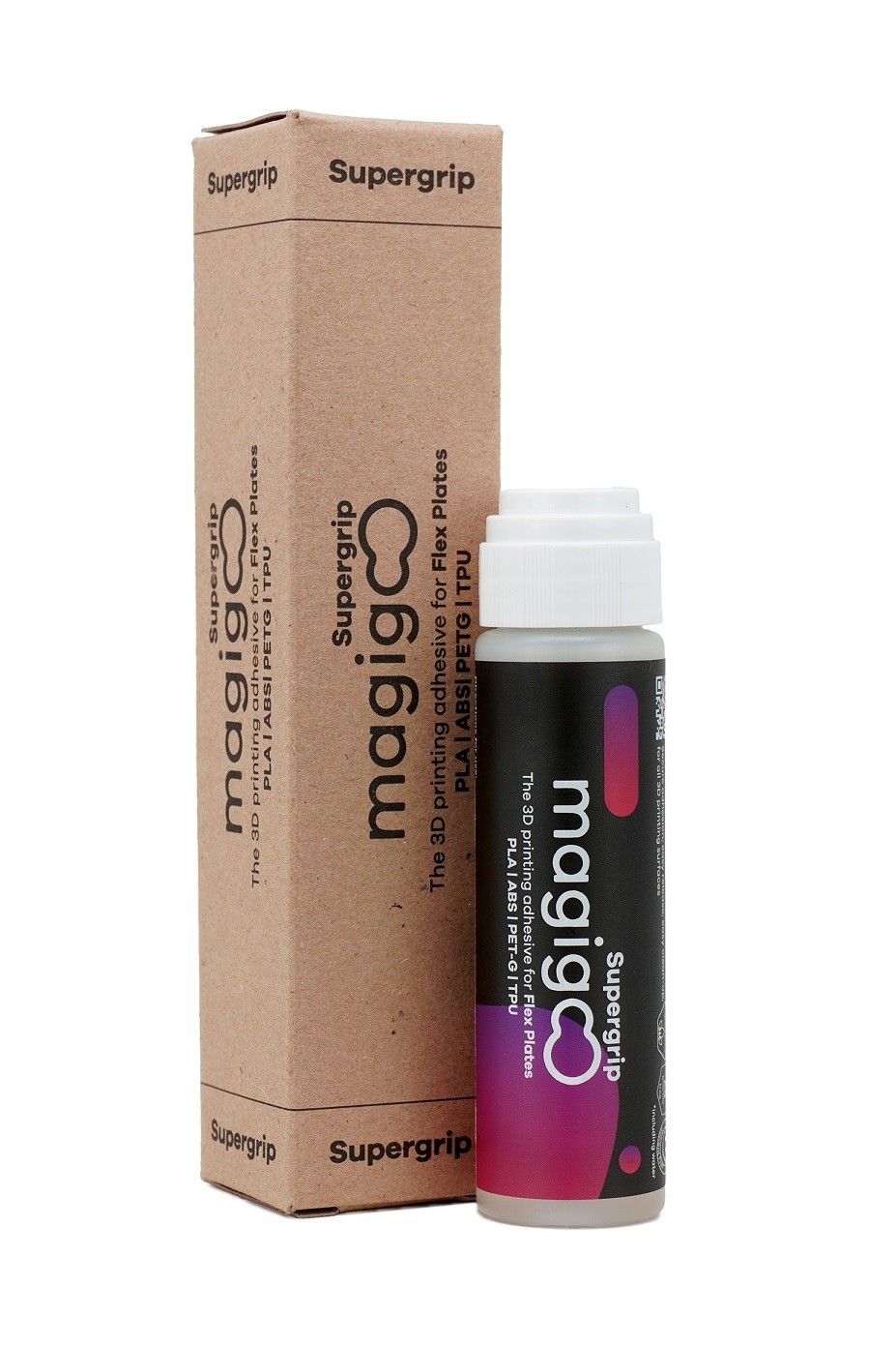 Magigoo Supergrip – 50ml adhesive for flexible PEI build plates.