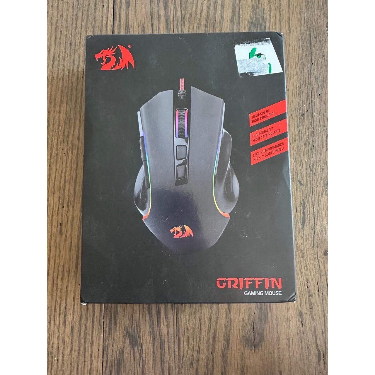 NIB Griffin Redragon M607 Wired USB Gaming Mouse Tech