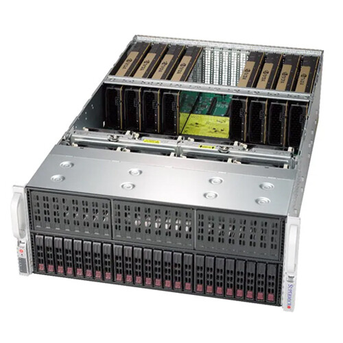 SuperServer 4029GP-TRT 8GPU Server 24X2.5" 4X2000W Support 8XGPU or LGA3647 CPU