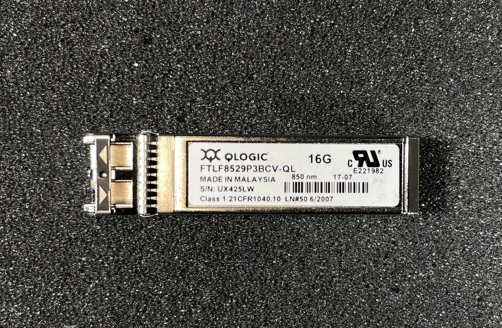 QLogic FTLF8529P3BCV-QL 16GB SW SFP+ 850Nm Optical Transceiver -Same Day Ship