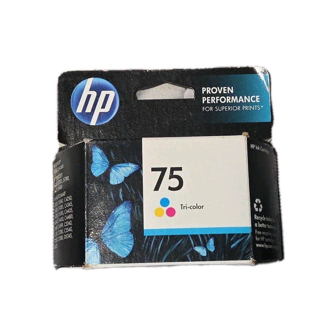 HP DeskJet/OfficeJet/PhotoSmart 75 Tri color Ink Cartridge Genuine OEM CB337WN 
