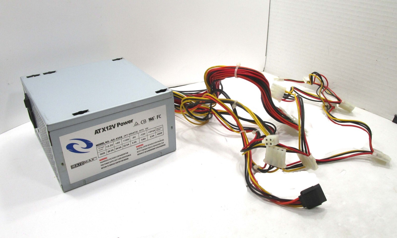 RAIDMAX RX-450K 450W Power Supply ATX