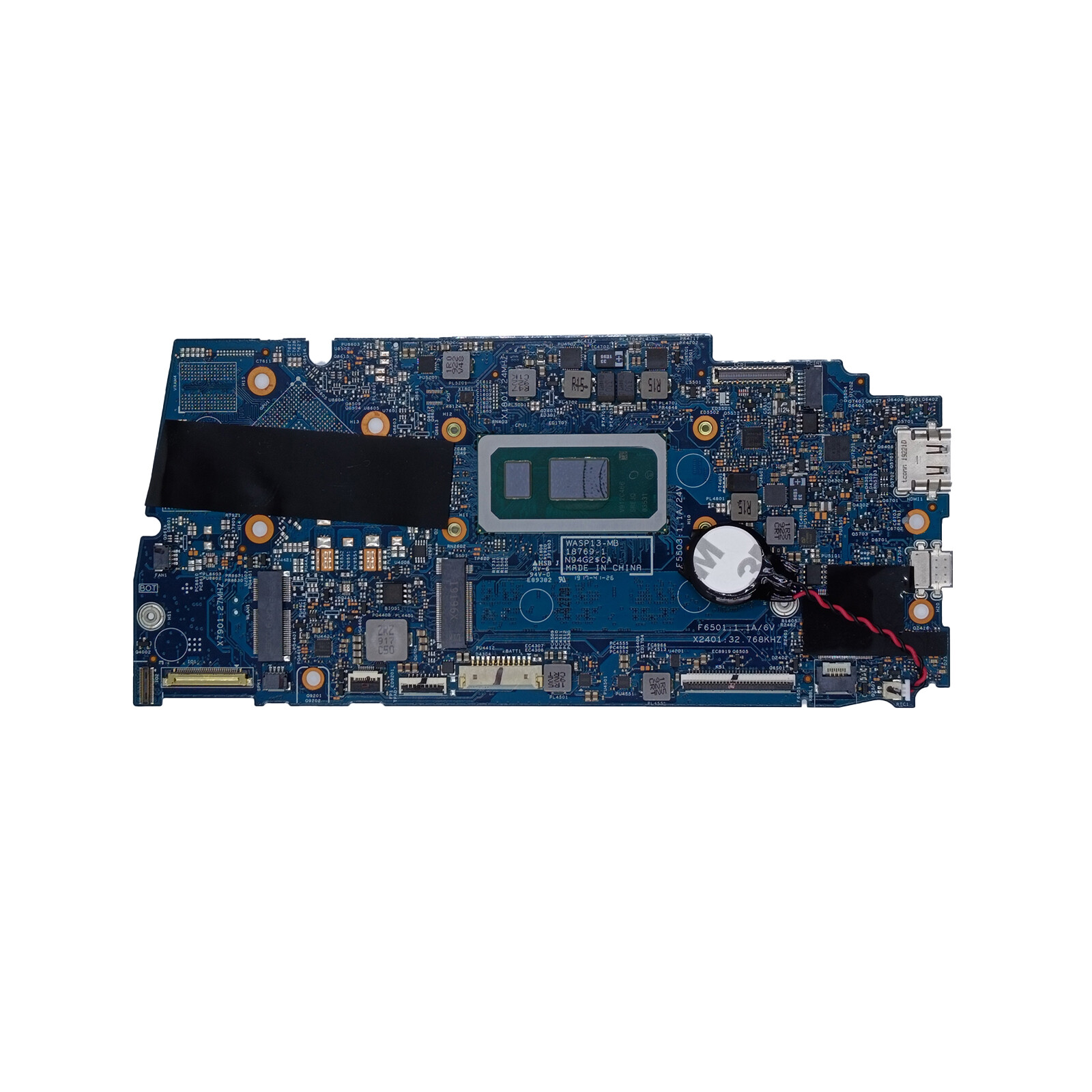 027GM4 For Dell Vostro 5390 Motherboard WASP 13-MB 18769-1 i5-8265U 8GB 