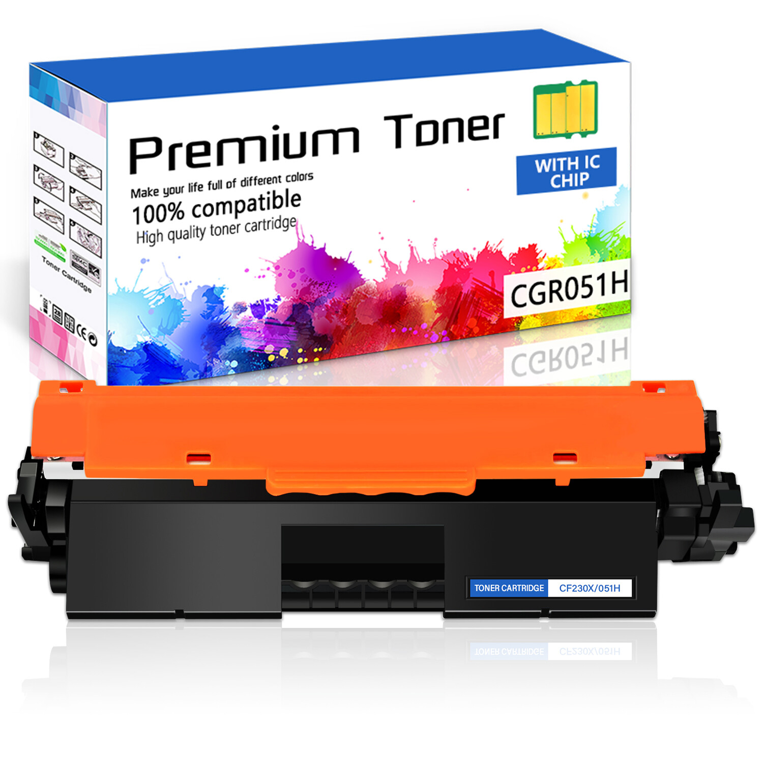 CRG-051H Toner for Canon 051H ImageCLASS MF264dw MF269dw LBP162dw MF267dw