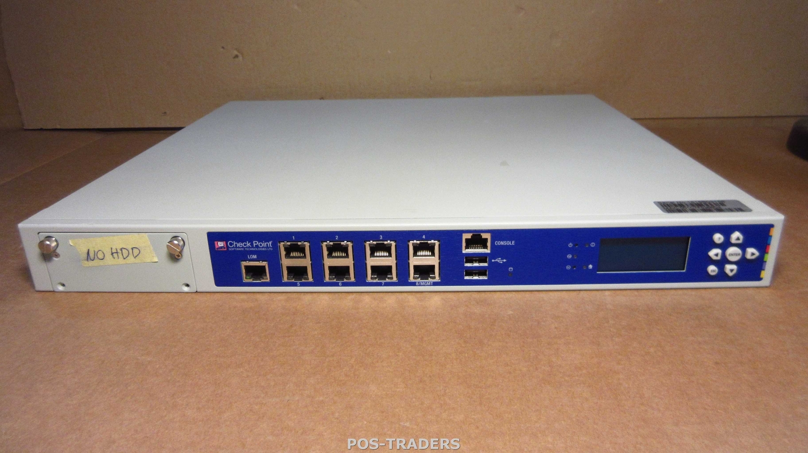 Check Point T180 4800 8-Port Gigabit Firewall Appliance NO HDD - INCL 1x PSU
