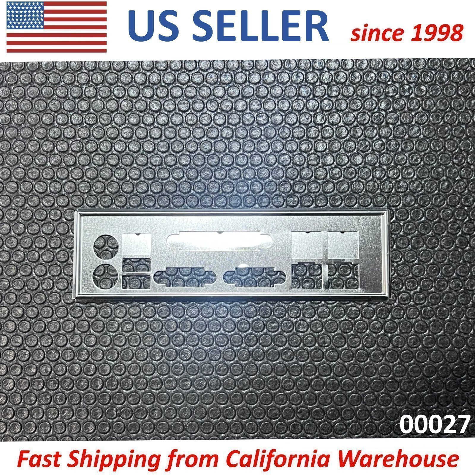 I/O Shield 2U+ Server Backplate for SuperMicro X8DT6-F X9SCL-F MCP-260-00027-0N