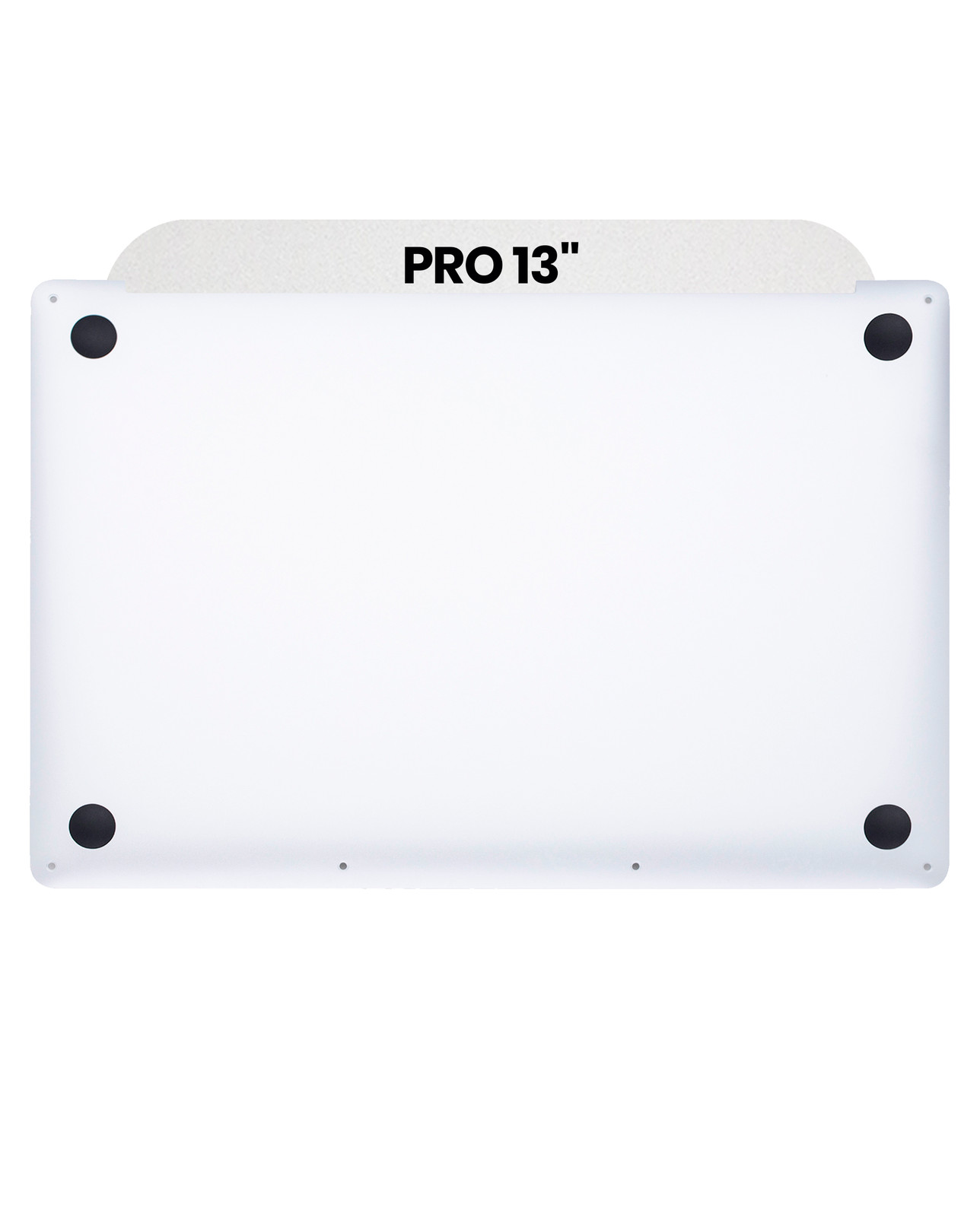 Bottom Case Compatible For MacBook Pro 13" (A2251 / Mid 2020) (Silver)