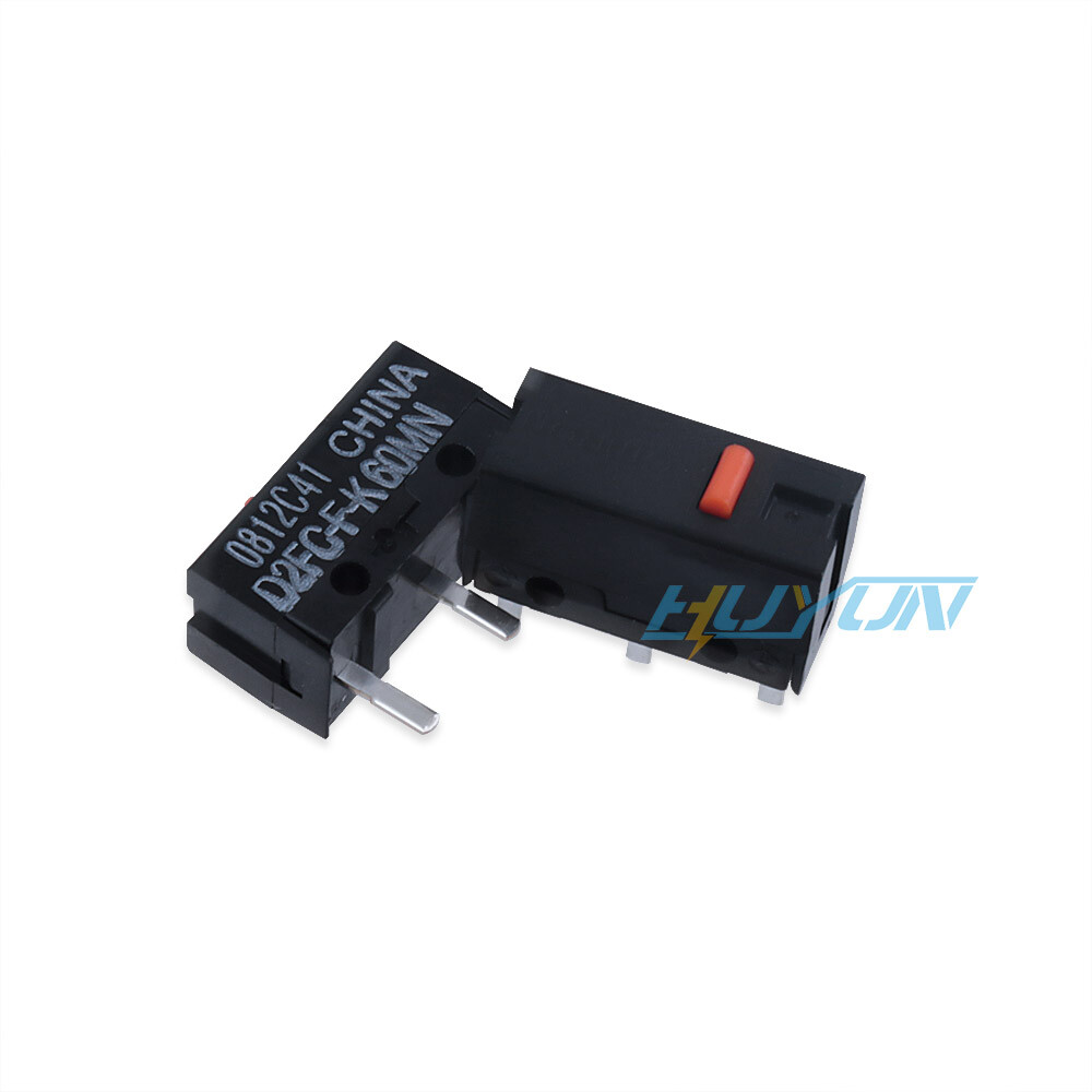 2Pcs Mouse Micro Switch Orange 60 Millions Click Omron D2FC-F-K 60M Micro Button