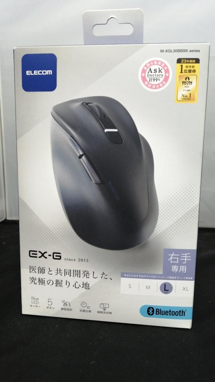 ELECOM M-XGL30BBSKBK Wireless Mouse