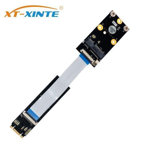 XT-XINTE M.2 Wifi Adapter Mini PCI-E Card for NGFF M.2 KEY B/M/B+M Converter
