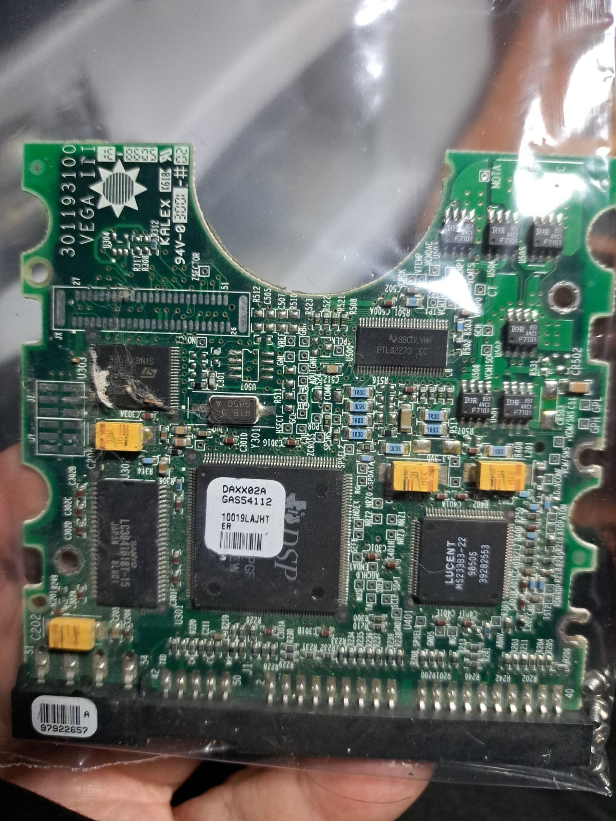 Maxtor N256 90422D2 4223 MB GAS54112 IDE PCB 36L8631 12J3143 DONOR BOARD TEST