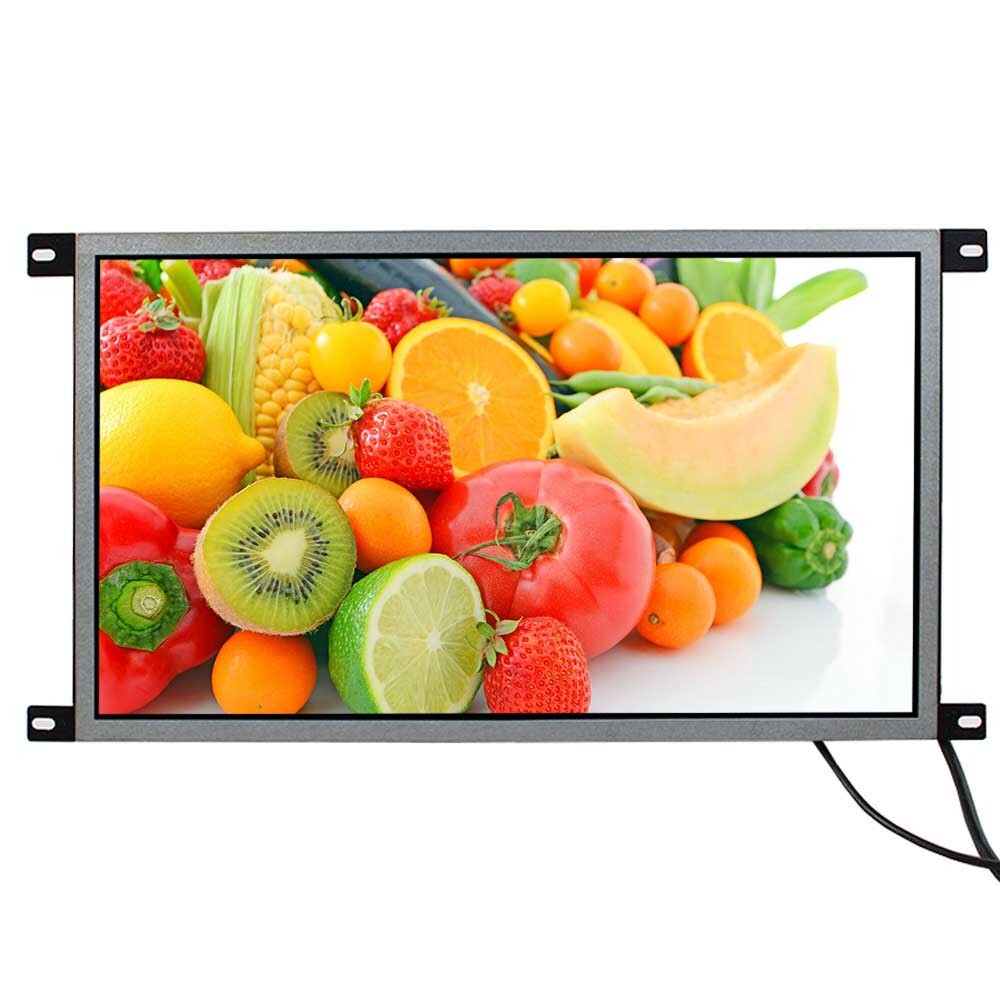 15.6inch 1920x1080 400nit LCD Screen With HDDVI VGA LCD Board Metal Casse