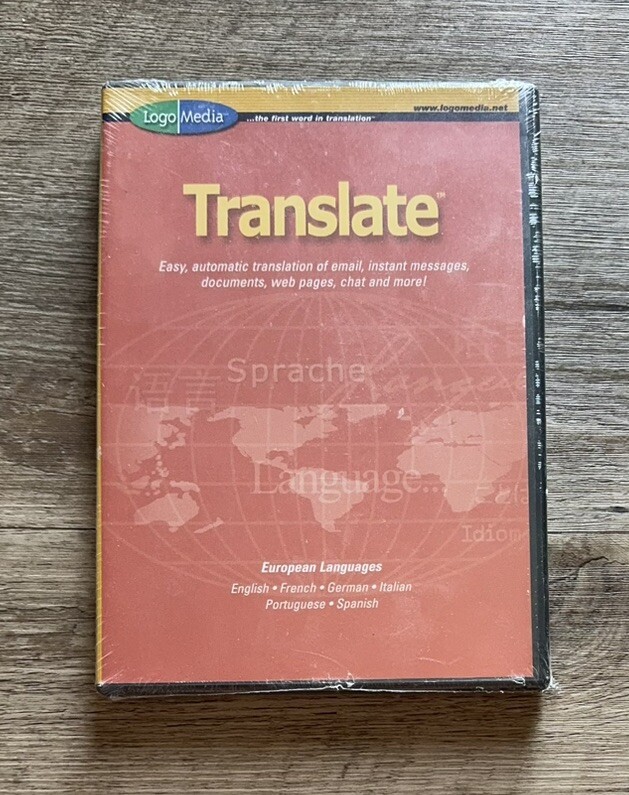 LOGO/MEDIA TRANSLATE 6 European Languages DISC NEW SEALED French Spanish German