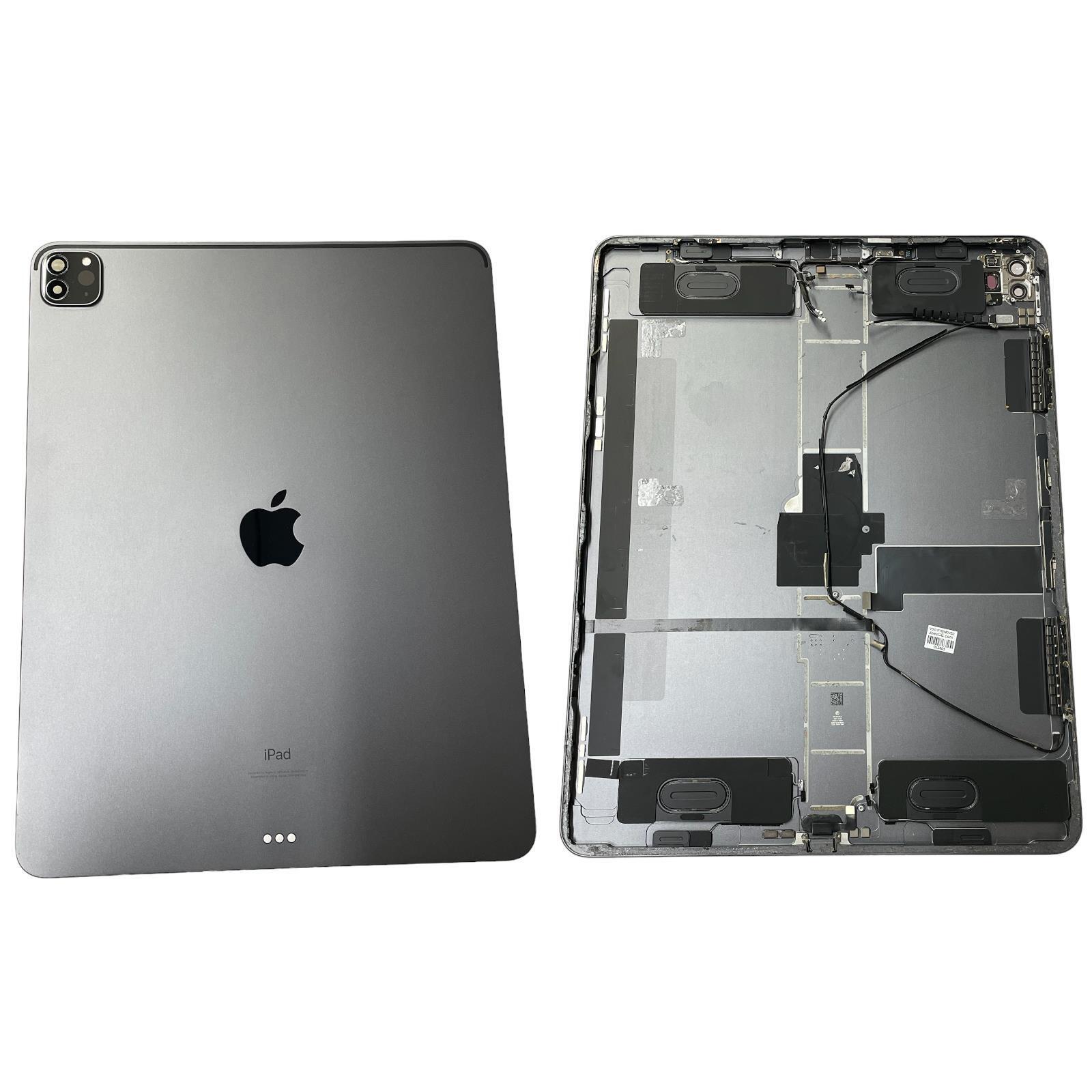 Original OEM iPad Pro 12.9' 5th A2378 Main Housing Shell Back Components (Gray)
