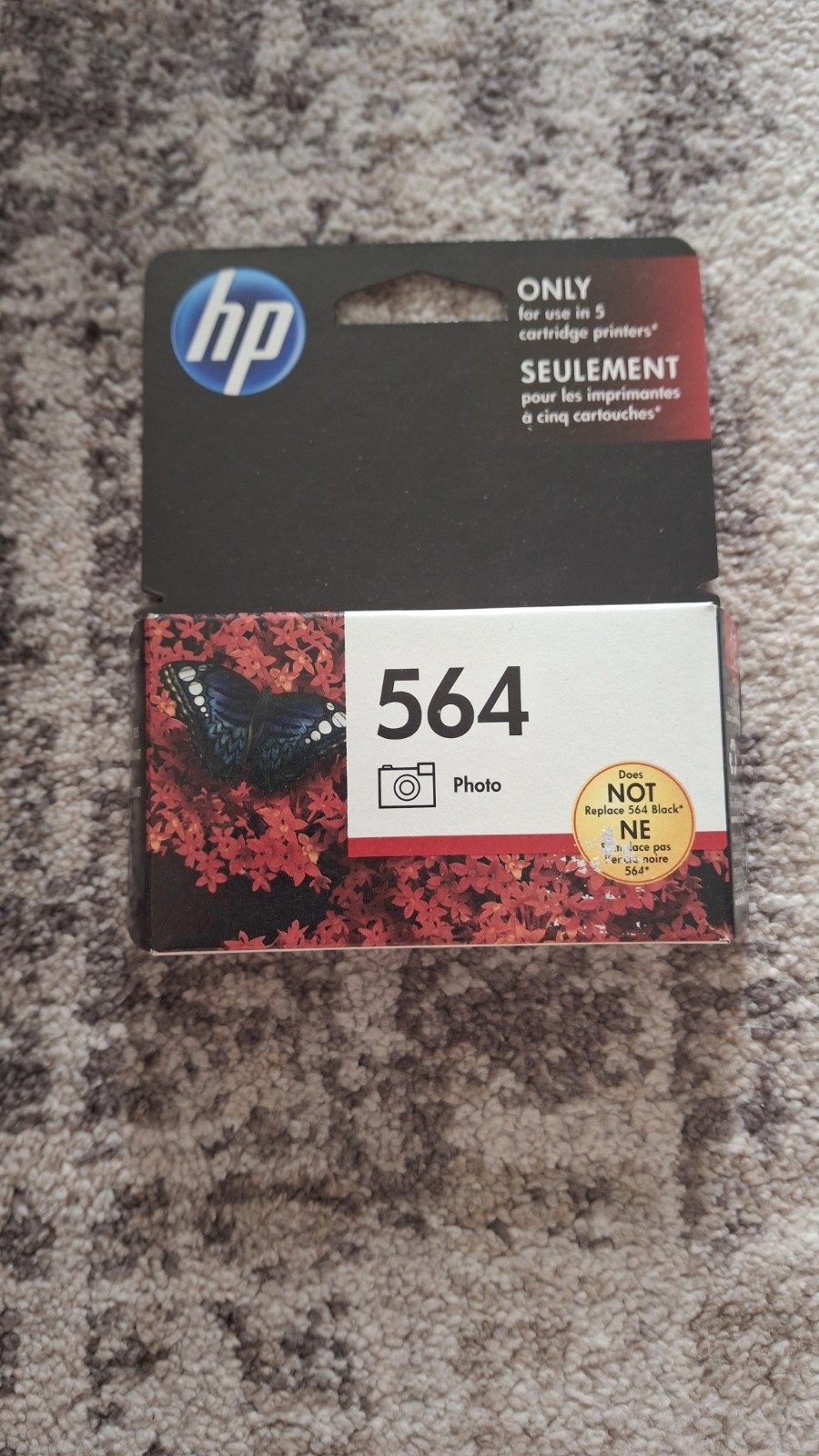 HP 564 PhotoSmart Genuine Ink Cartridge Sealed Expired 09/2018 