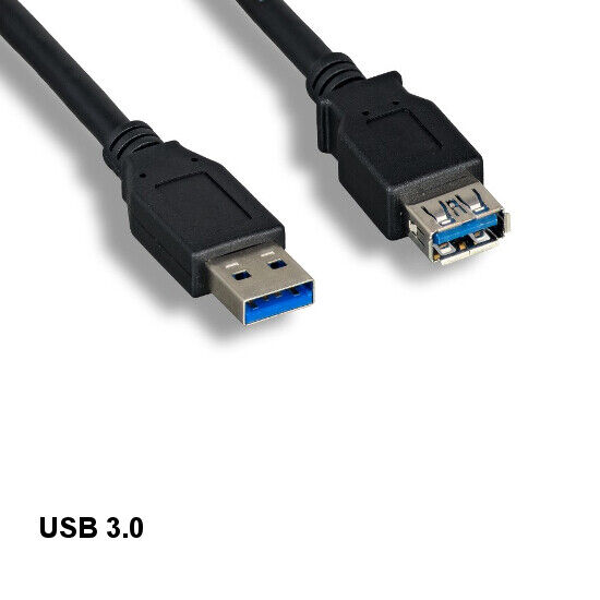 Kentek 15' Spuer Speed USB 3.0 A Extension Cord Male/Female 5Gbps Data Transfer