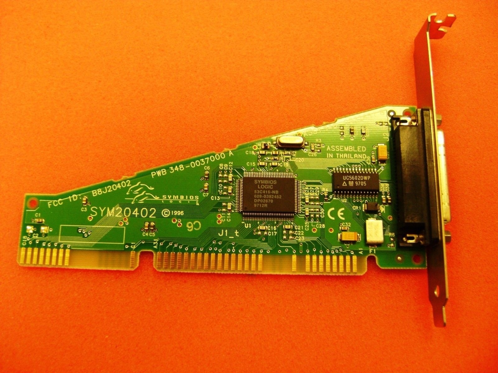 Compaq Presario 4508 Symbios Logic 16-bit SCSI ISA Controller Card SYM20402