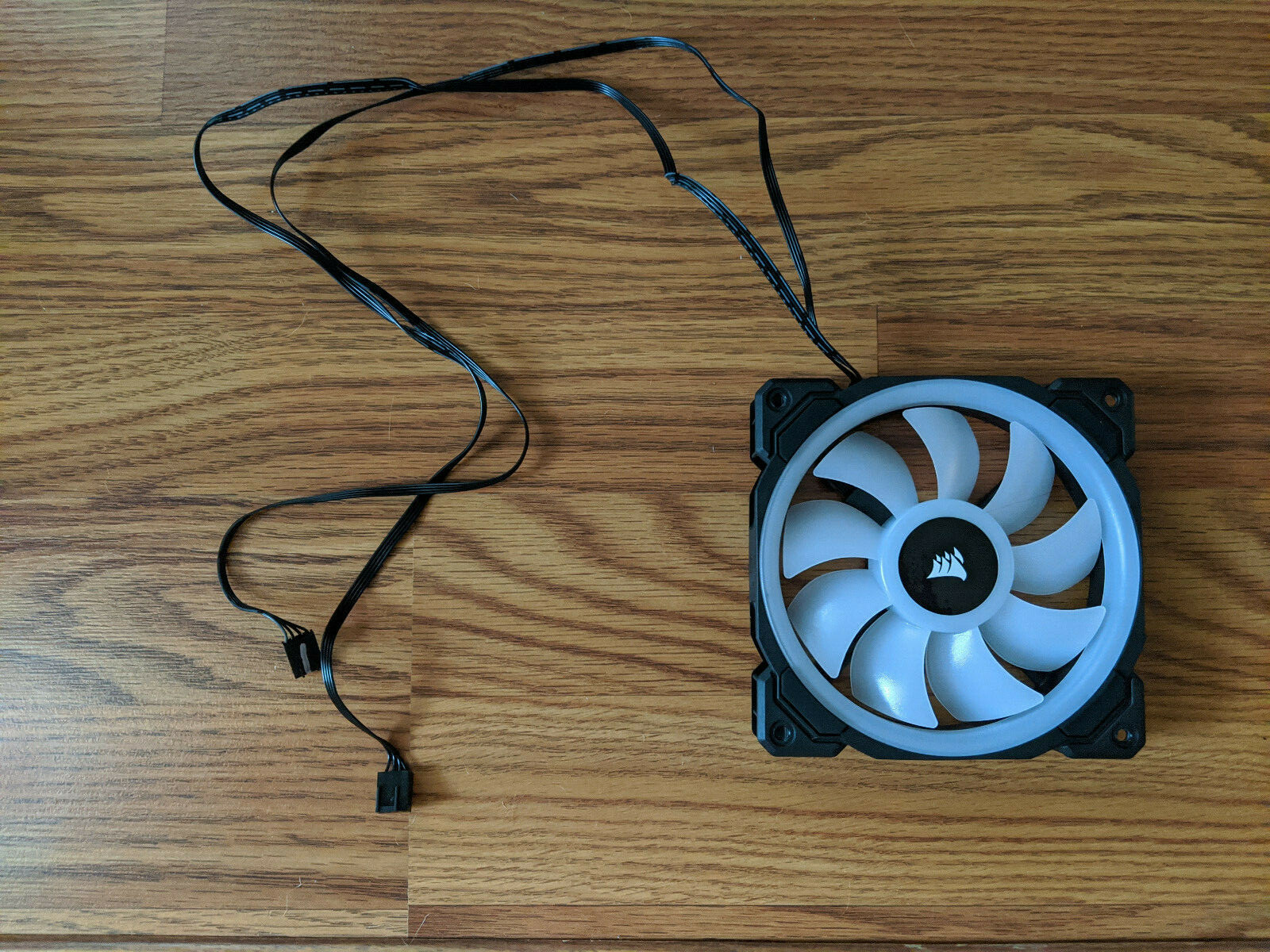 Corsair LL120 RGB 120mm Dual Light Loop Black RGB LED PWM iCUE Fan - Single Pack