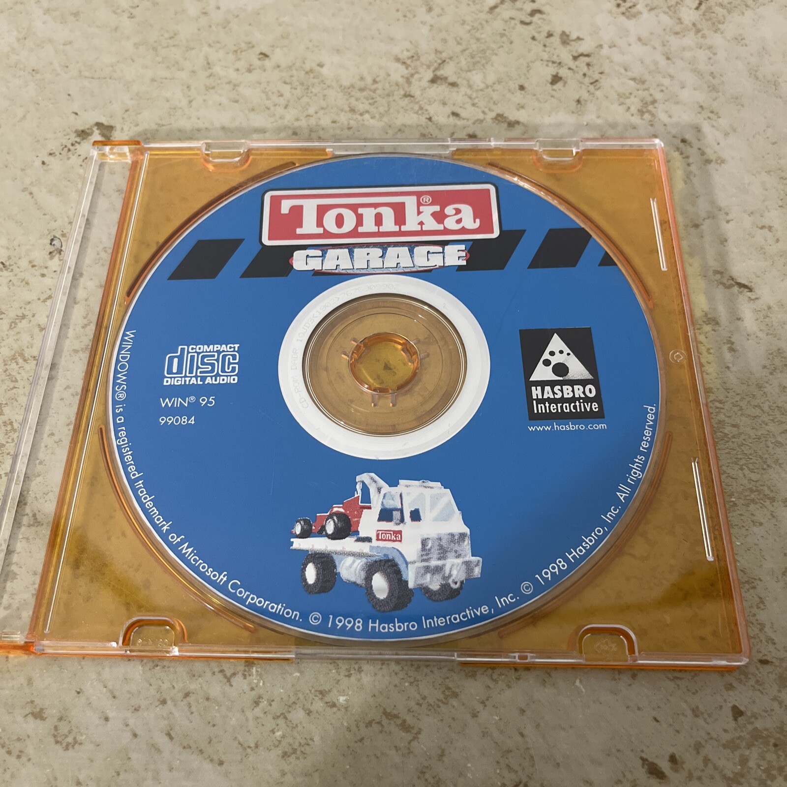 Hasbro Tonka Garage 1998 CD-ROM Windows 95