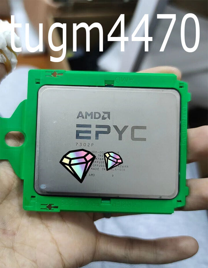 AMD EPYC 7302P cpu processor 16 cores 32 threads 3.0GHz 155W no lock