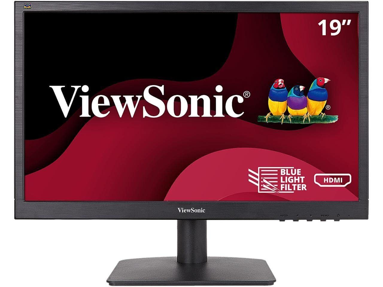 ViewSonic monitor VA1903H 19-Inch WXGA 1366x768p 16:9 Widescreen Monitor