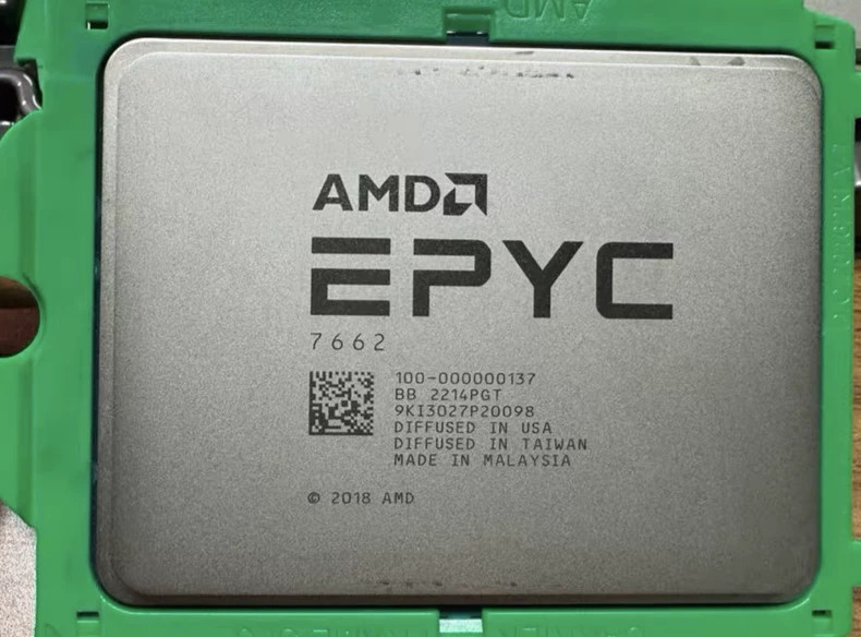 Unlocked AMD EPYC 7662 2.0GHz/3.3GHz 64-Core 128-Thread SP3 256M CPU 225W