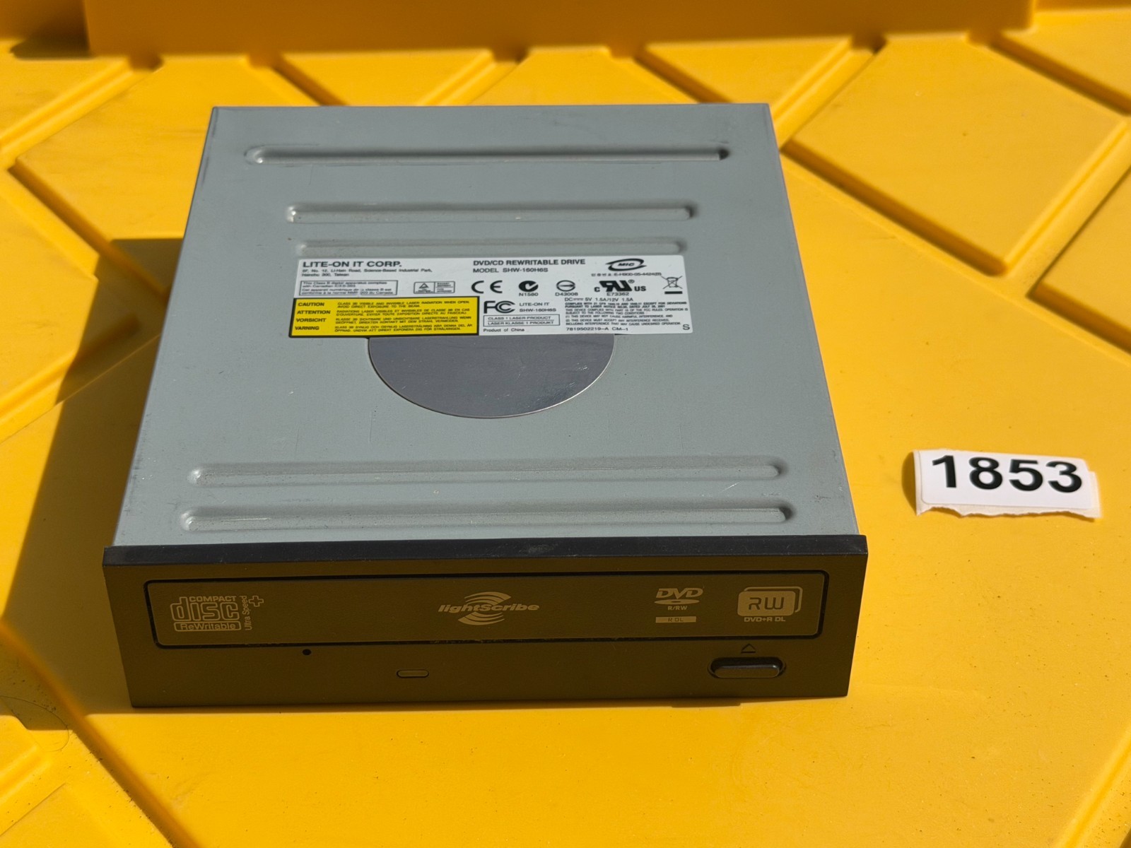Lite-On SHW-160P6S DVD/CD Rewritable Drive Internal IDE - WORKS - REF 1853