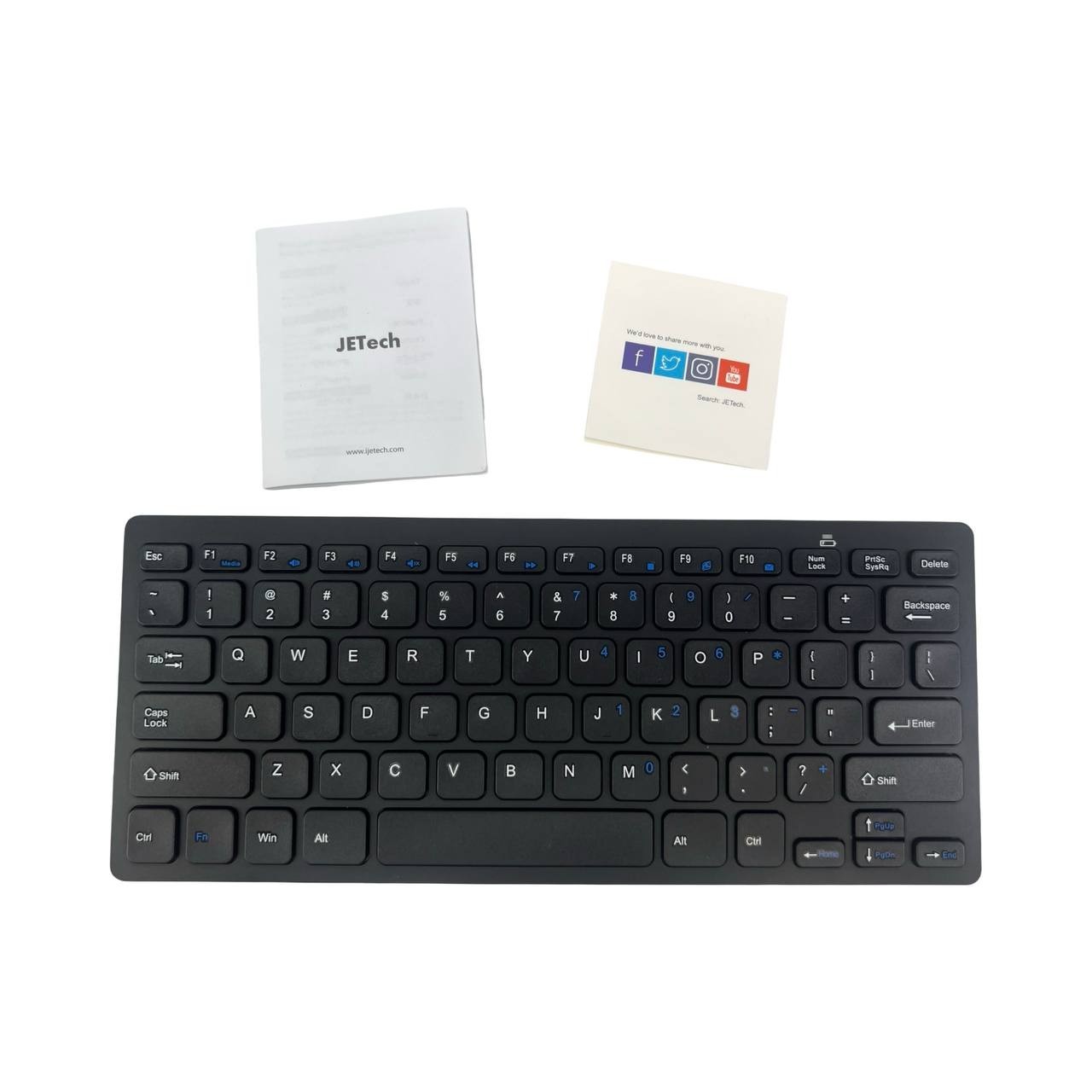 NEW JETECH 2160 Ultra-slim 2.4GHz English Keyboard For Windows OPEN BOX