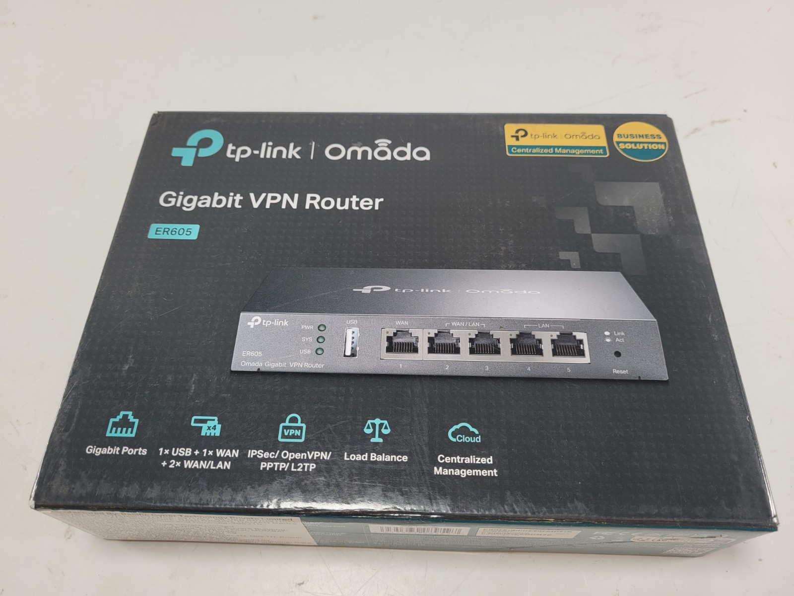 TP-Link Omada ER605 Gigabit VPN Router Multi-WAN Wired Gateway