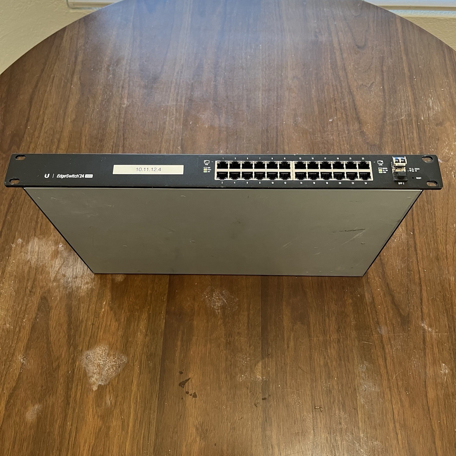 Ubiquiti EdgeSwitch 24 250W 24 Port Managed PoE+ Gigabit Switch ES-24-250W