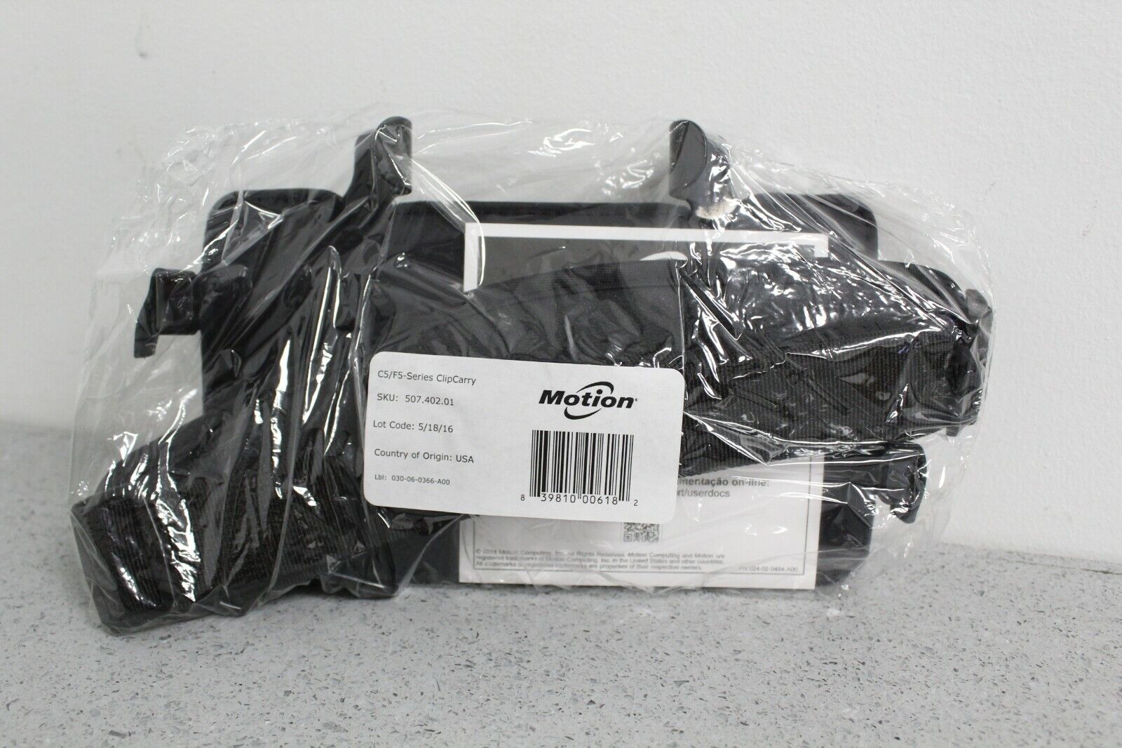 BRAND NEW Motion Computing C5/F5 Series ClipCarry 507.402.01 