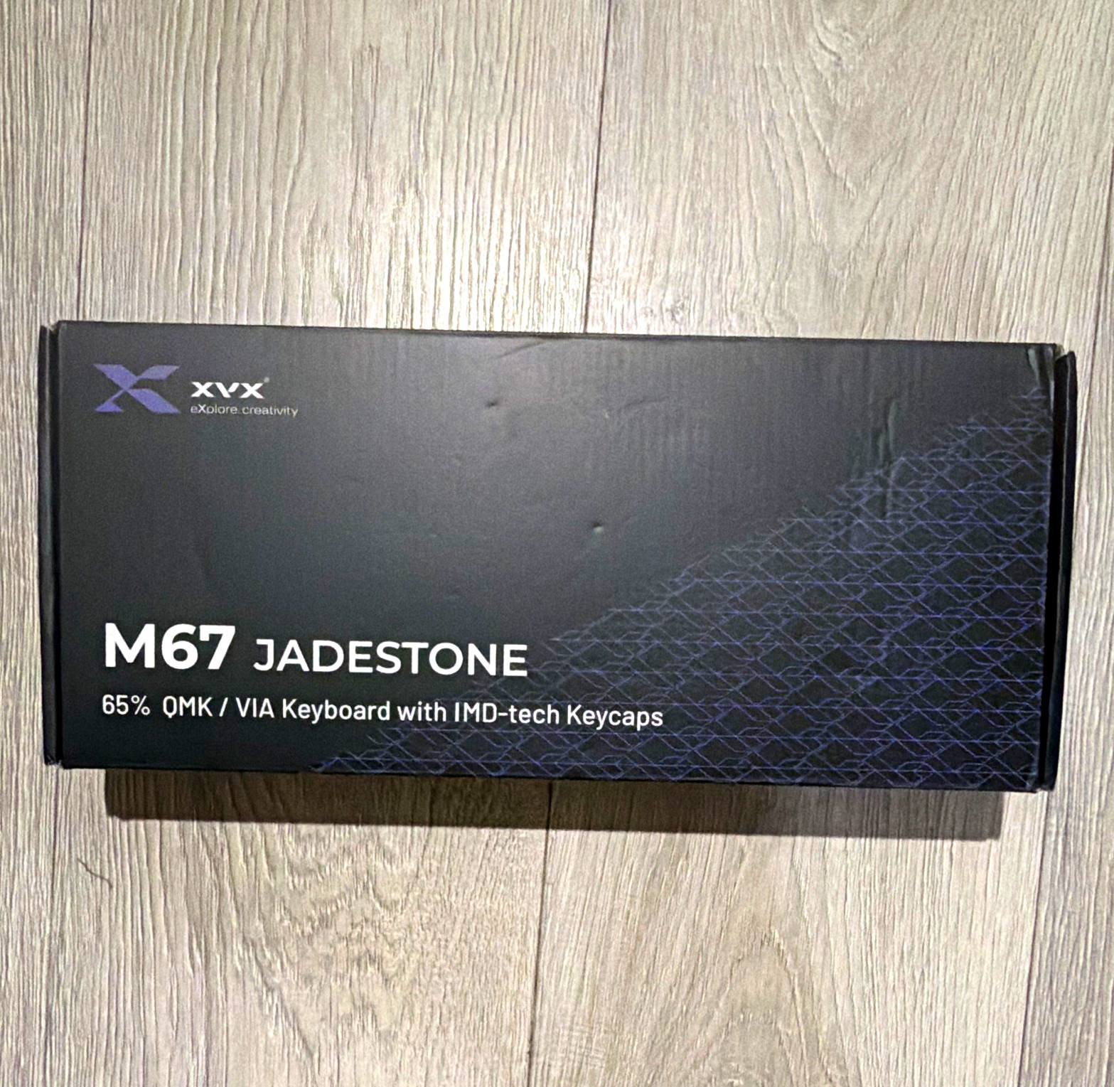 XVX M67 Jadestone 65% Compact Wired QMK/VIA Plug & Play Black English QWERTY