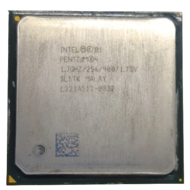 Intel Pentium 4 1.7 GHz Cache 256 K MB SL5TK FSB 400 MHz CPU