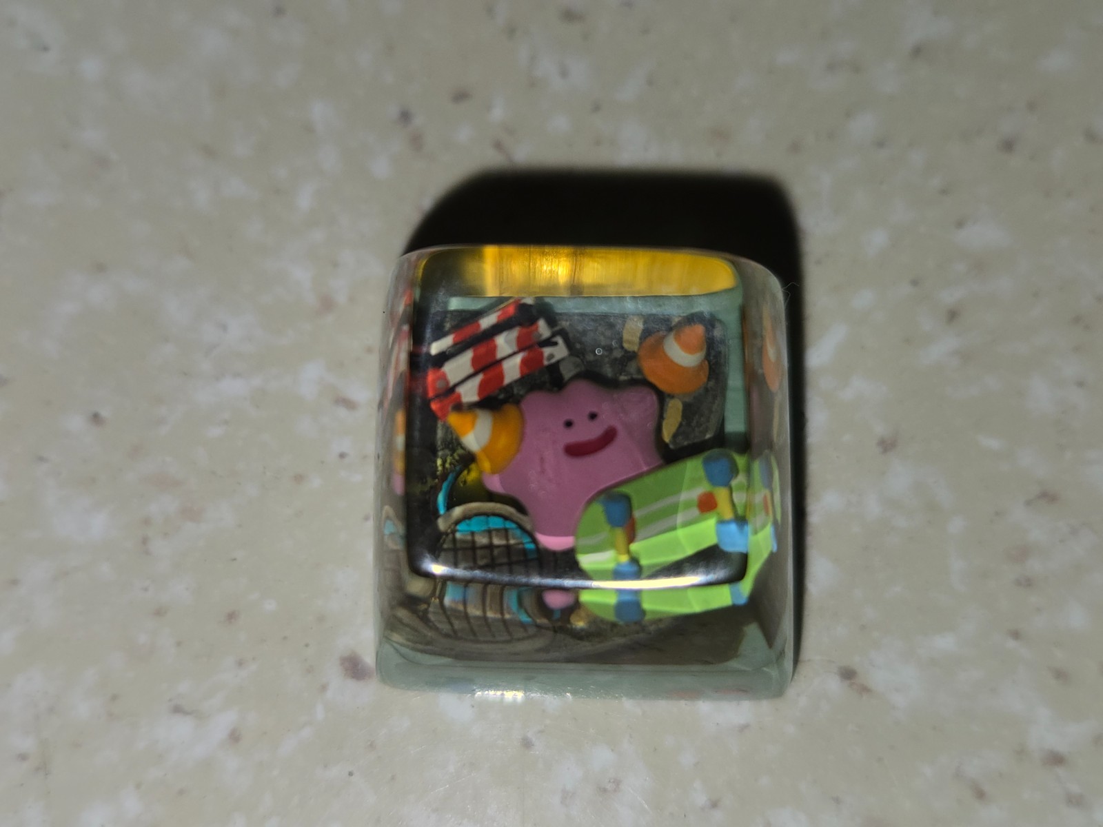 S-Craft Pokemon artisan keycap - Ditto - cherry mx