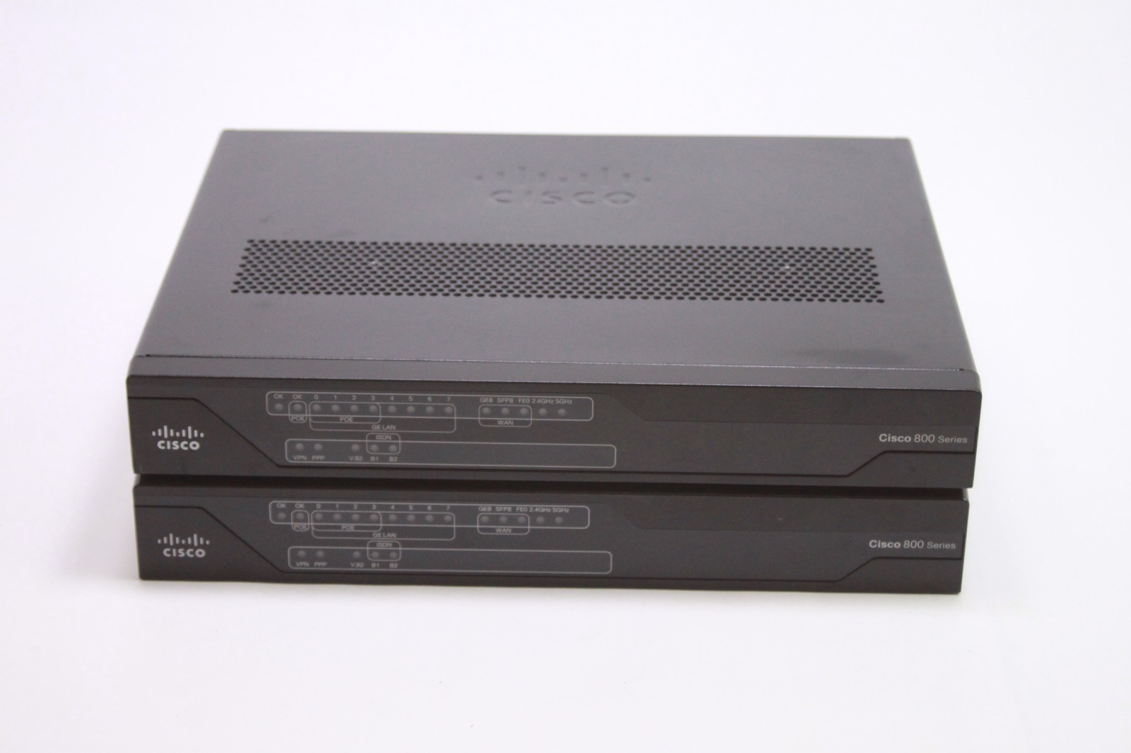 2X Cisco C891FW-A-K9 Integrated Services Routers Untested NO AC
