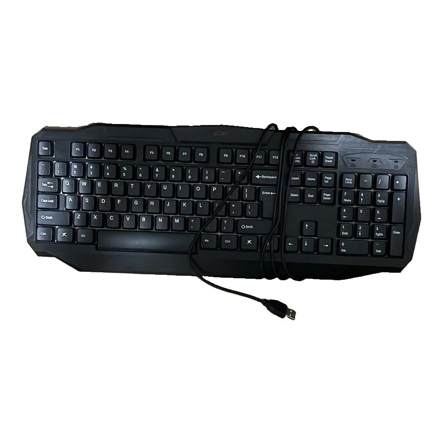 Havit KB480L Wired USB Full-Size Black QWERTY English Keyboard, Multimedia